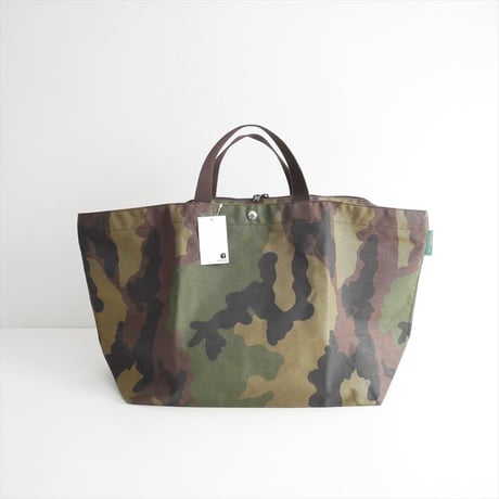 Herve Chapelier 1838W カモフラージュ (コーデュラトラベルバッグXL) カモフラージュ×モカ 2607-2104