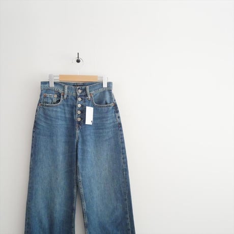 POLO RALPH LAUREN クロップド ワイドレッグ ジーンズ 2608-0517