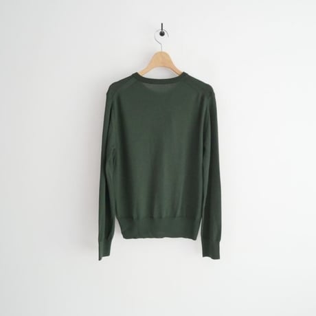 未使用 L'Appartement / EX.FINEWOOL CREWNECK CARDIGAN / 24080560717030 2602-0131