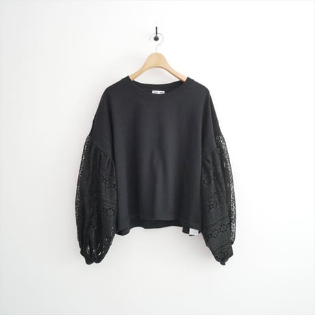 MUSE de Deuxieme Classe別注 H REMAKE LACE BALOON Tシャツ 24070521006730 2607-0864