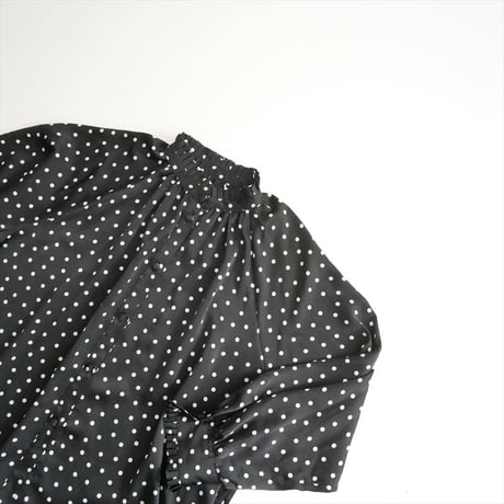 2025AW・人気完売品 journal standard luxe ドットプリーツディテールシャツ 25050440600030 2606-2057