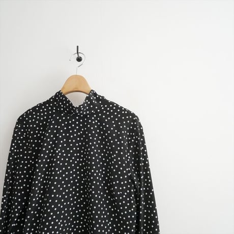 SINME ドットボウタイブラウス S23SS-18 2606-0348