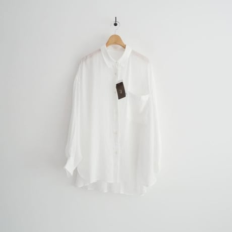 2026SS今季・人気完売色 未使用 Plage RAMIE LYOCELL VOLUME シャツ 26050922706020 2606-0988
