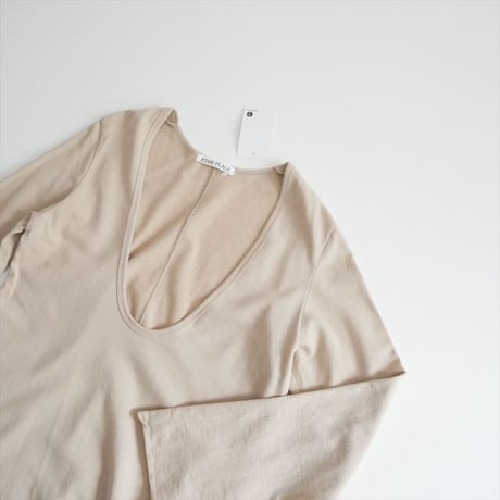 2025 R'IAM Plage DEEP U NECK ワンピース 25040922603030 2604-1368