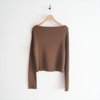 DEUXIEME CLASSE / off shoulder プルオーバー / 24080500709010 / 2405-0574