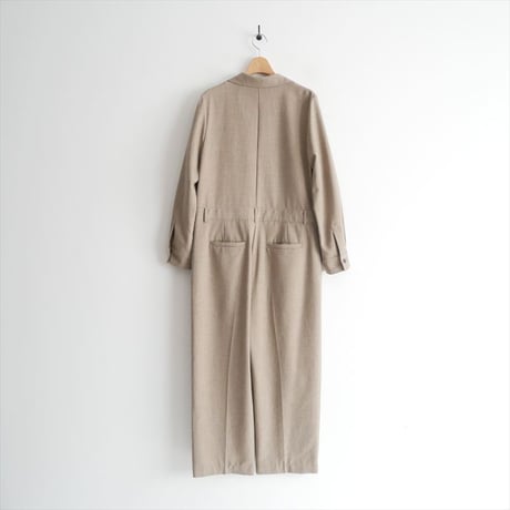 人気完売品 THE PAUSE テーラーカラージャンプスーツ WGZ1042109A0002 2610-0418
