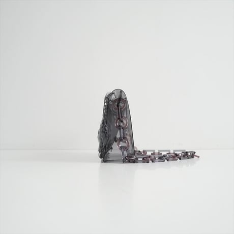 継続販売品 Mame Kurogouchi Transparent Sculptural Mini Chain Bag MM13-AC095 2607-0885