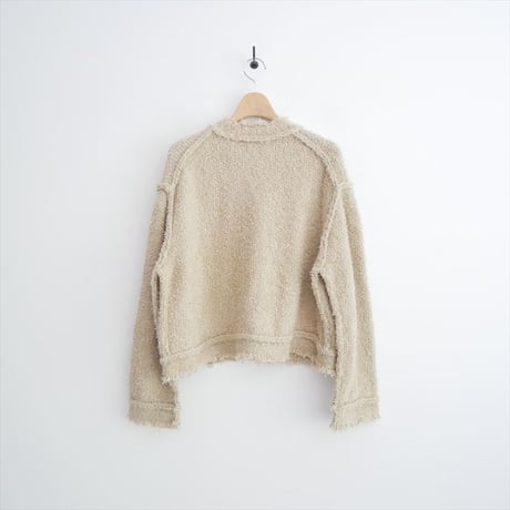 2025・人気完売品 Whim Gazette ニットTWEEDYジャケット WGZ1051107A0005 2607-0220