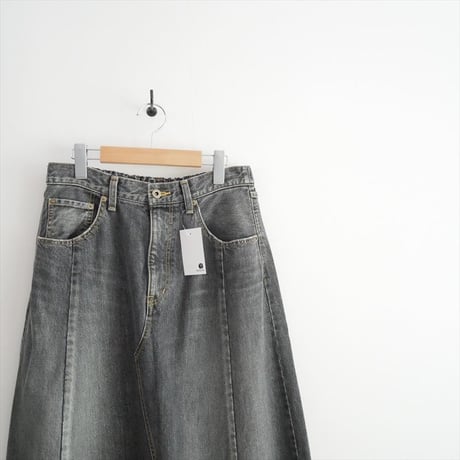 2025AW・人気完売品 journal standard luxe 13OZデニム スウィッチスカート（BLK） 25060440221040 2610-0048