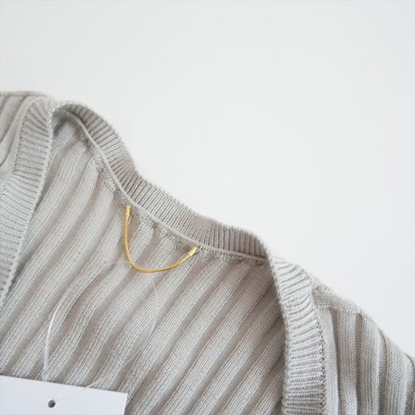 2026SS今季 L'Appartement SILK RIB KNIT 26080560724010 2608-0060
