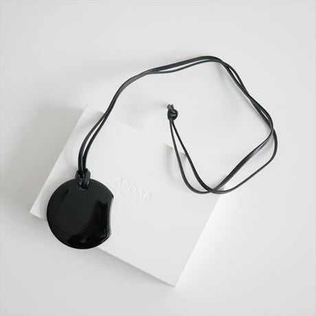 2026AW今季新作 未使用 Plage購入品 ABOAB ONYX ECLIPSE ネックレス 26091923006930 2608-1411