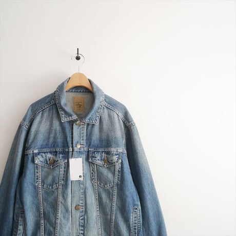 2025 Cloth & Cross オリジナルビッグスラウチデニムジャケット 2607-0660
