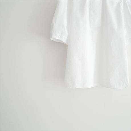 2025SS 未使用 Drawer M.SUMMER3 オープンブザムノーカラーブラウス 6521-2-991376 2607-1161