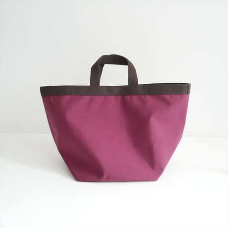 継続販売品 Herve Chapelier 725C(コーデュラ舟型トートL) オベルジーヌ×モカ 2607-1384