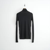 継続販売品 AURALEE / SUPER HIGH GAUGE SHEER RIB TURTLE NECK L/S TEE / A00T02HF 2602-0197