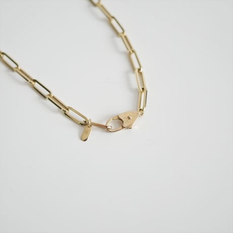 継続販売品 GIGI Square cable necklace 500mm AL10003 2607-0754