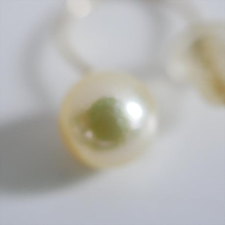 継続販売品 Ron Herman購入品 MIZUKI ペールゴールド アコヤパール ピアス 9912401094 2608-0370
