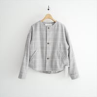 2025AW 未使用 GALERIE VIE リネアコットンツイード コクーンブルゾン 23075407121 2607-1383