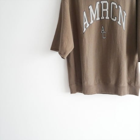 人気完売品 L'Appartement別注 AMERICANA HALF SLEEVE SWEAT 25070570005910 2610-0341