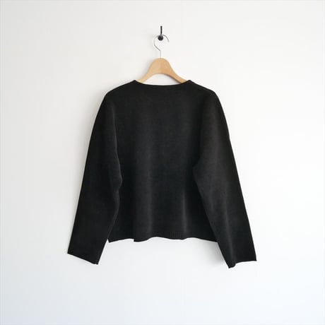2025AW / NOMBRE IMPAIR / モールダブルニットショートカーディガン / 01-1-07-211-5-2 / 2512-0778