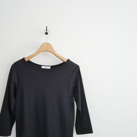 2025SS 未使用 IENA別注 ATON SUVIN FRAISE ボートネック Tシャツ 25070910001610 2607-0566