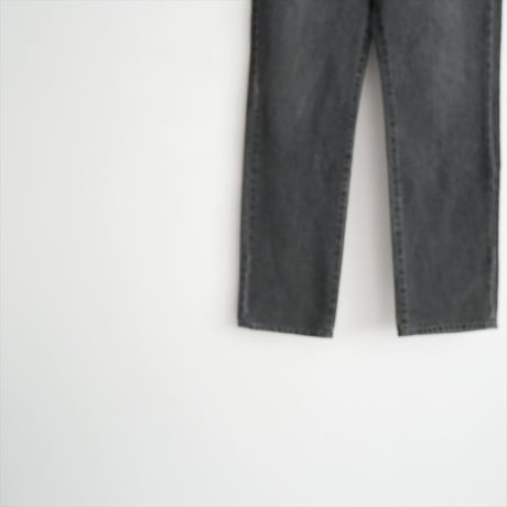 2025AW 未使用 DEUXIEME CLASSE Straight Jeans (グレー) 25030500824030 2605-0732