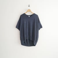 2025 未使用 C.T.plage カシミヤラクーンハーフスリーブプルオーバー 2604-0223