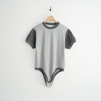 2026SS今季 JANE SMITH COTTON BI COLOR RINGER ROMPER T-SHIRT 26SCT-#457L 2607-0552