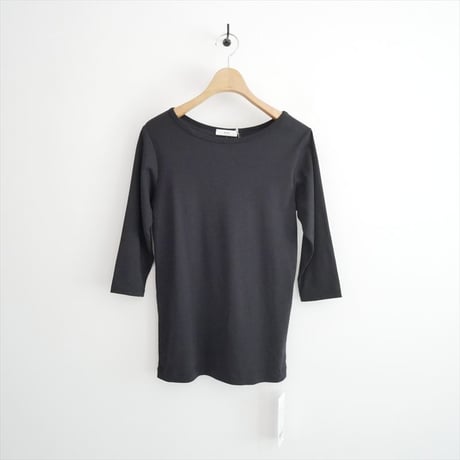 2025SS 未使用 IENA別注 ATON SUVIN FRAISE ボートネック Tシャツ 25070910001610 2607-0566