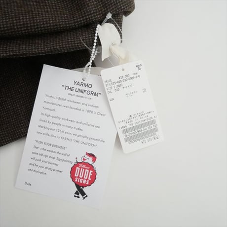 2025AW 未使用 DUDE SIGNS、FRAMeWORK別注 YARMO Delivery Bl 25020230000930 2604-0446