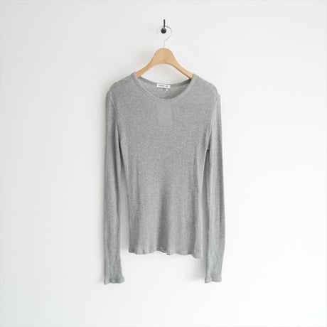 DEUXIEME CLASSE ドゥーズィエムクラス / テレコ ロングスリーブ プルオーバー Tシャツ カットソー / 24070500801010 / 2510-1356