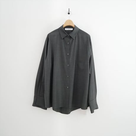 未使用 deres Mariela double layered shirt jacket DER24AW-SH-001 2609-2030