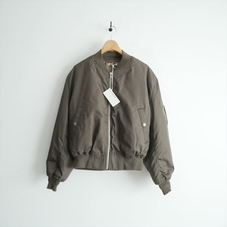 2026 未使用 Ron Herman購入品 AURALEE HIGH DENSITY SILK TWILL FLIGHT BLOUSON A26SB02AR 2610-0504
