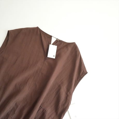 人気完売品 未使用 FRAMeWORK ≪洗濯機洗い可 / 追加≫フィブリルポプリンサックDRESS 24040220779020 2608-0185