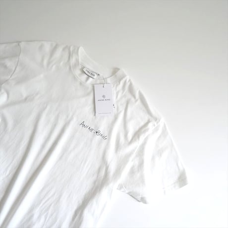 2025SS / 未使用 / DEUXIEME CLASSE同型お取扱い / ANINE BING / WALKER TEE LYRICS / 2507-0398