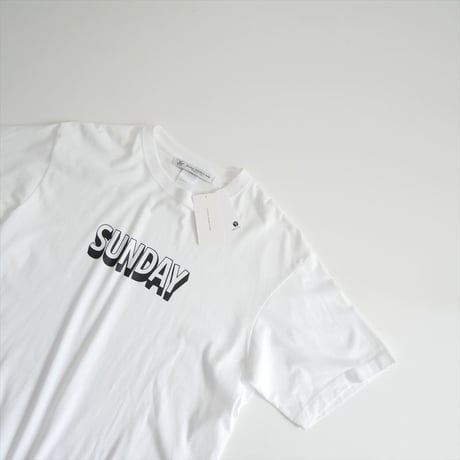 2025SS・人気完売品 未使用 journal standard luxe SUNDAY プリントT 25070440047020 2607-0386