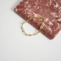 人気完売品 DEUXIEME CLASSE購入品 GABRIELA ARTIGAS RECTANGULAR LINK CHAIN BRACELET 2610-0315