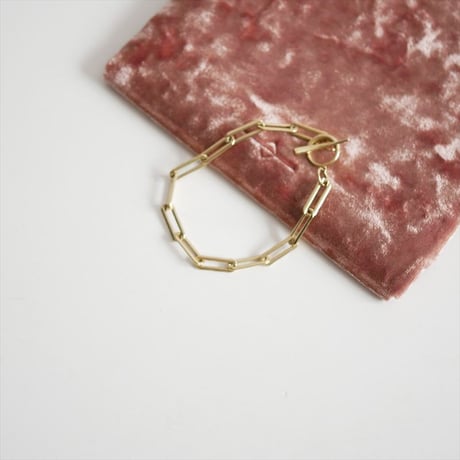 人気完売品 DEUXIEME CLASSE購入品 GABRIELA ARTIGAS RECTANGULAR LINK CHAIN BRACELET 2610-0315
