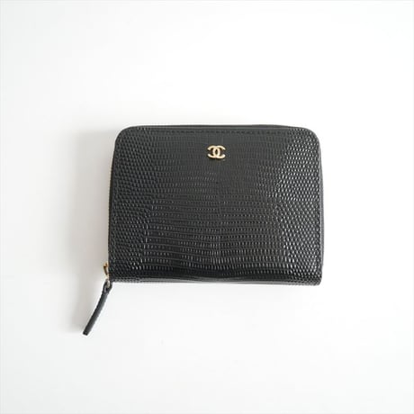 2026 CHANEL リザード エンボス カーフスキン ウォレット 2つ折り AP5389 B25130 94305 2610-0581