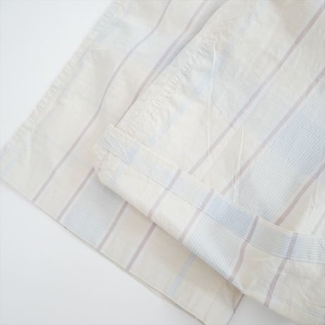 2026SS今季 MEYAME CHECK SIDE LINE WIDE PANTS MEY-2423 2607-2120