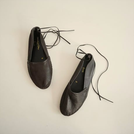 継続販売品 International Gallery BEAMS カーフレザー エスパドリーユ 2609-0244