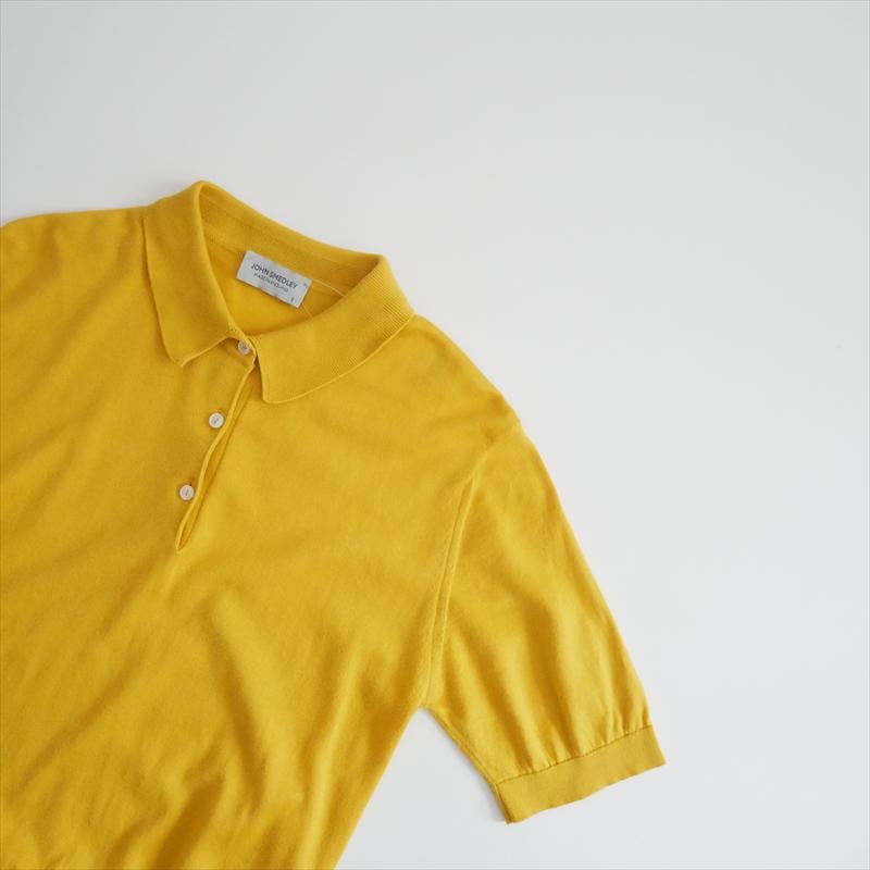 継続販売型 JOHN SMEDLEY 半袖コットンニットポロシャツ | JILL | 30G