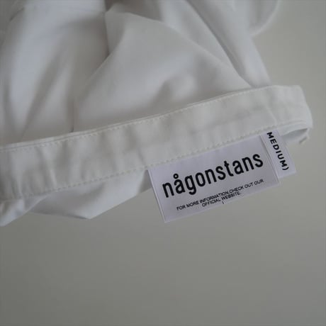 nagonstans / asymmetry-sleeves all-round shirt / 470HS830-0300 / 2506-0567