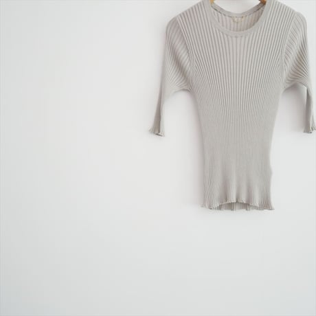 2026SS今季 L'Appartement SILK RIB KNIT 26080560724010 2608-0060