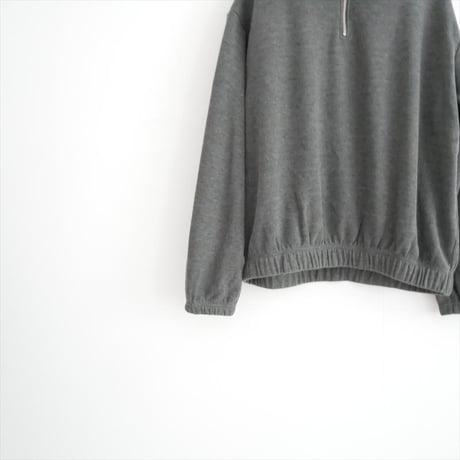 2025AW EDIT. FOR LULU別注 SKIN  half zip sweat 2604-0945