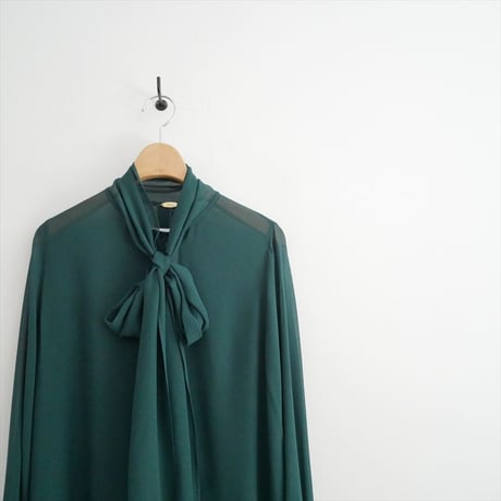 未使用 Lisiere L'Appartement Washable Silk Boutie Blouse 24050560500610 2610-0230