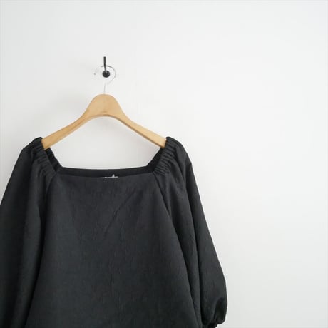 2025AW 未使用 エディター東原妙子さんコラボ Demi-Luxe BEAMS 2WAY ジャカード ブラウス 64-11-1218 2605-0675