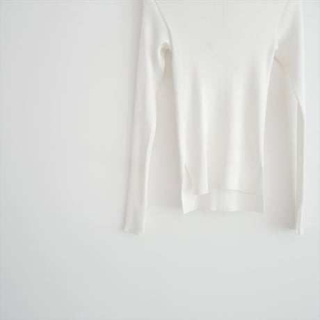 2025AW 未使用 AURALEE×RonHerman RIB TURTLE NECK L/S A25AT02RH 2605-0133