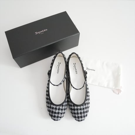 2025AW 未使用 repetto Rose メリージェーン ラバーソール V4207TW 2608-1590