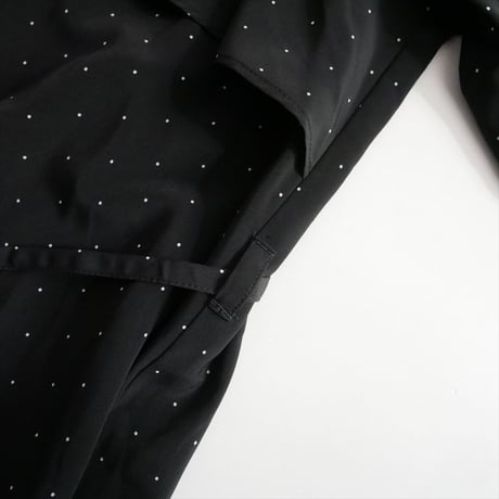 人気完売品 未使用 IENA ドットサッシュワンピース 24040900824140 2606-0469
